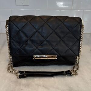 Kate Spade Bag Purse Leather Emerson Place Lenia Quilted Convertible Shoulder